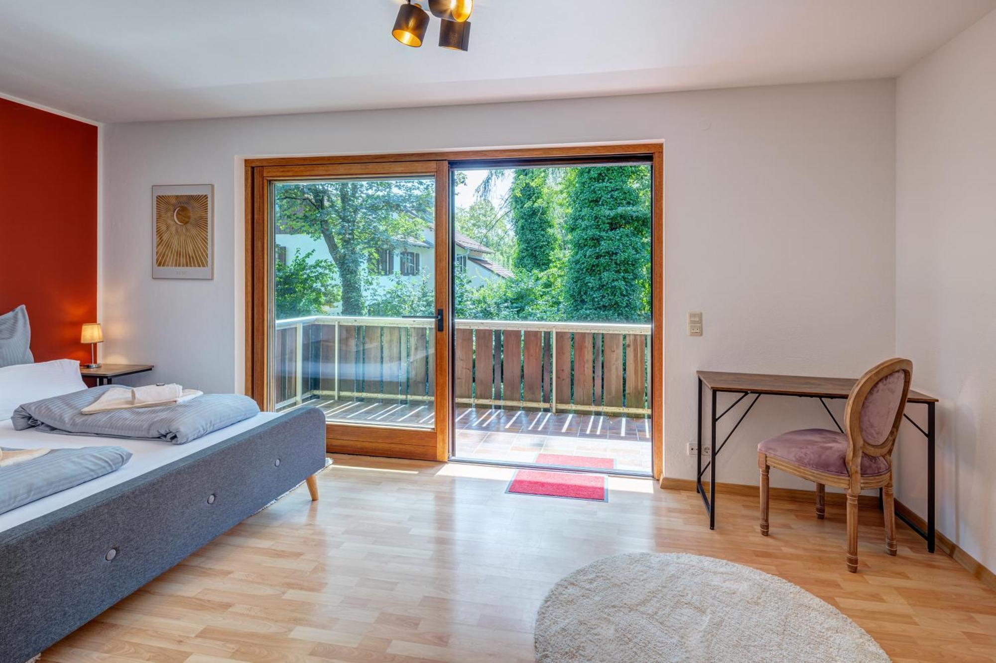 Moderne Maisonette Mit Garten Unterschleißheim Esterno foto