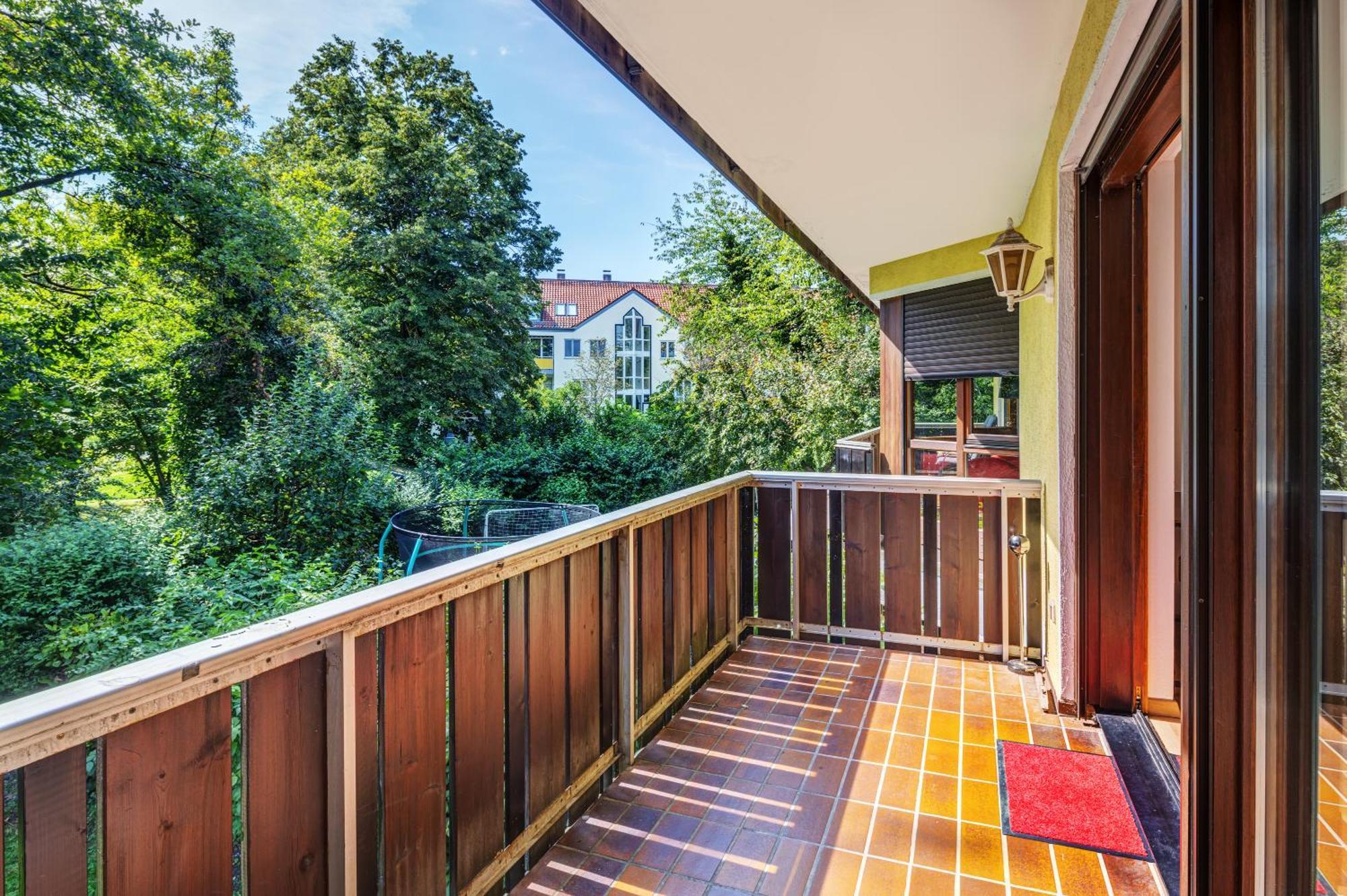 Moderne Maisonette Mit Garten Unterschleißheim Esterno foto